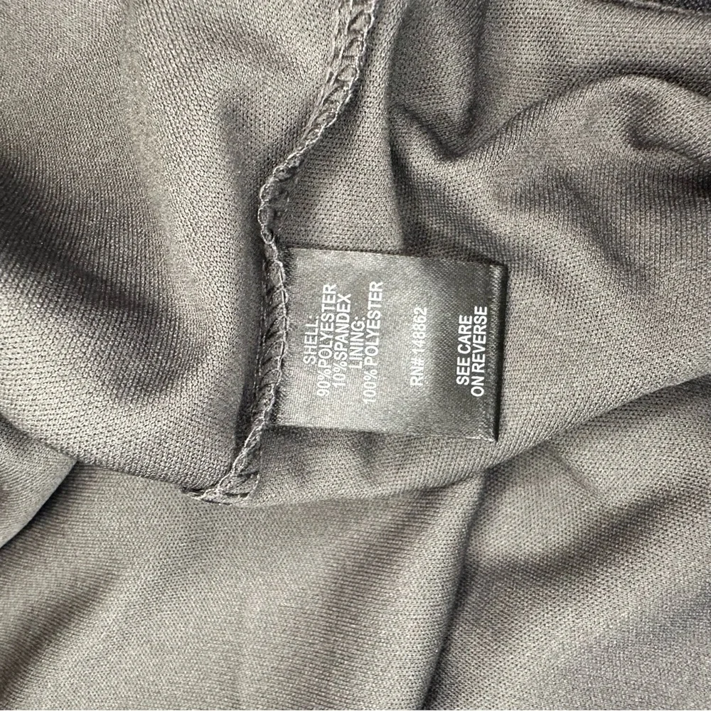 Torrid Metal Grey Liquid Shine Midi Skirt Sz 22 (Torrid 3) - Picture 8 of 11